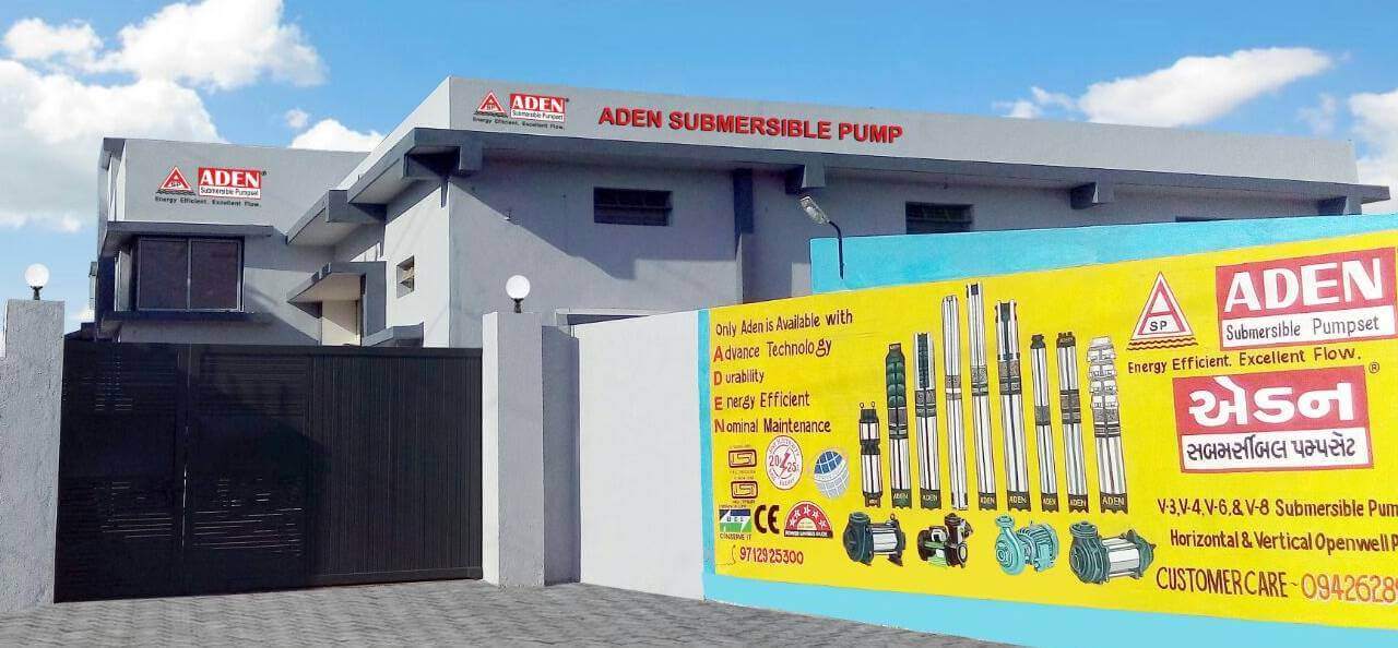 Aden Pumps company building and production plant